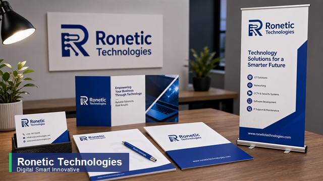 Ronetic Technologies business branding materials