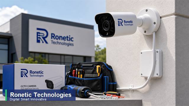 Ronetic Technologies CCTV camera installation